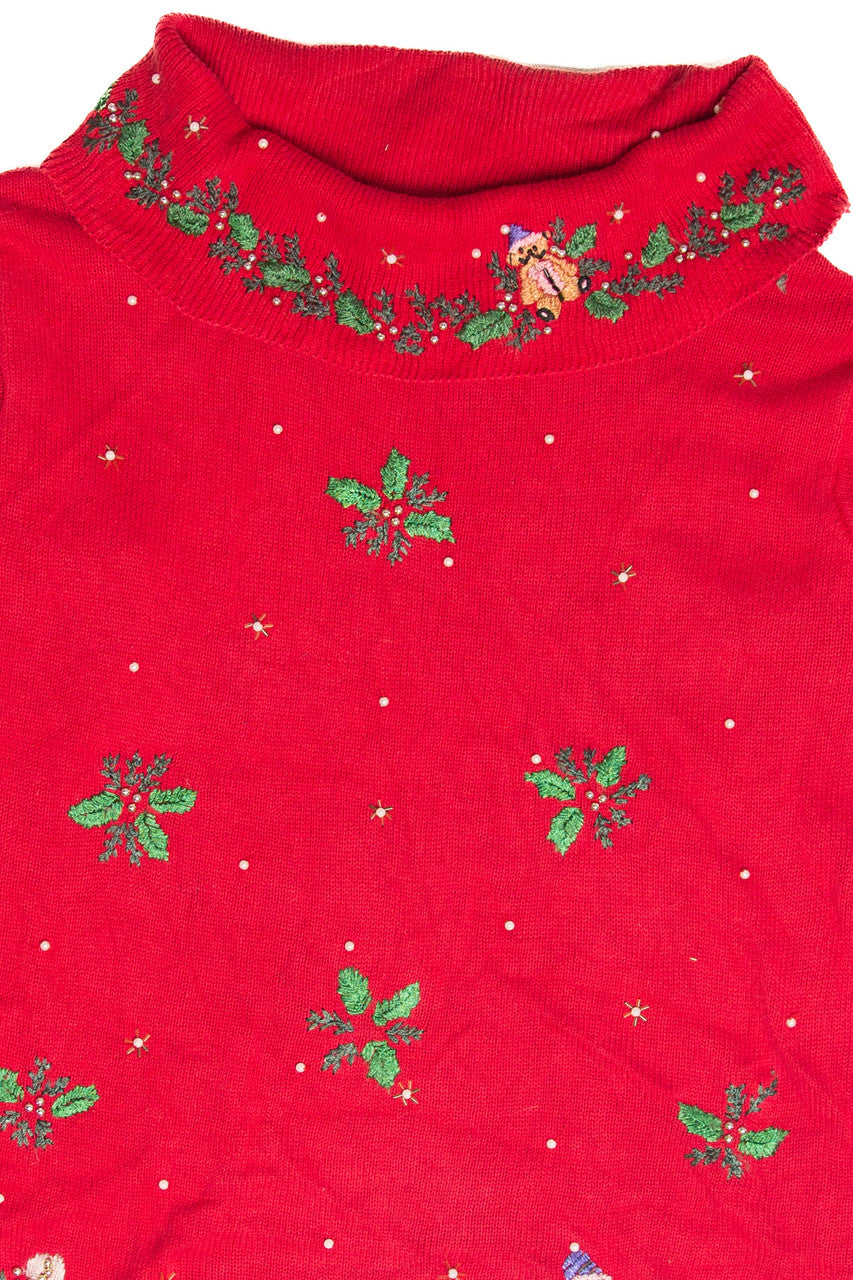 Vintage Red Ugly Christmas Pullover 61809