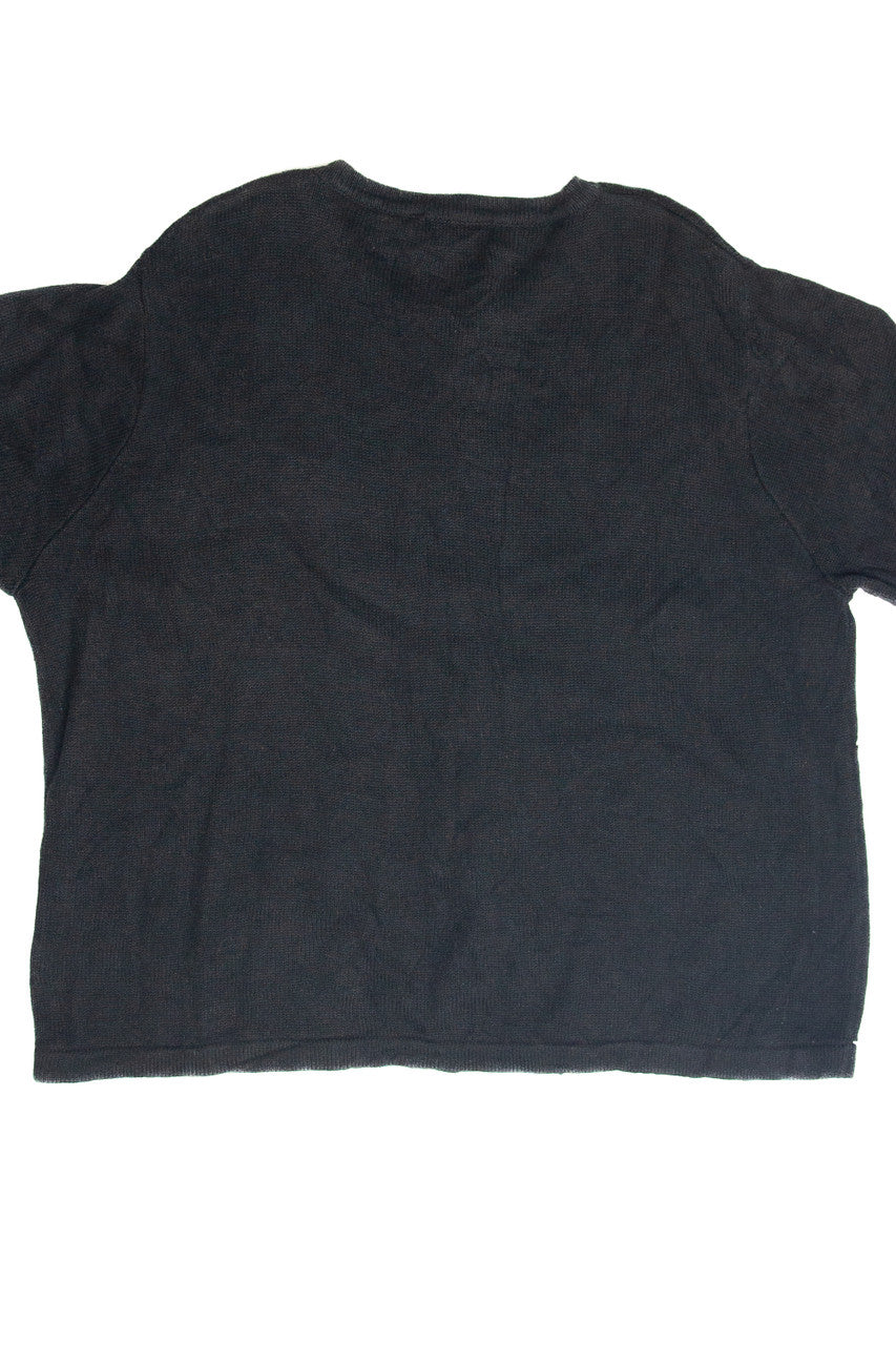 Vintage Black Ugly Christmas Cardigan 61812