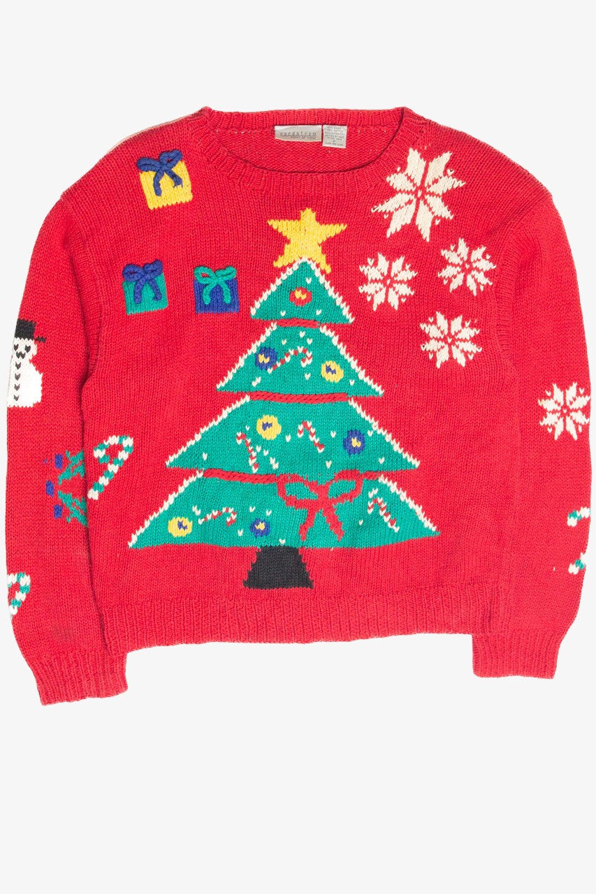 Vintage Red Ugly Christmas Pullover 61822