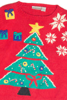 Vintage Red Ugly Christmas Pullover 61822