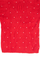 Vintage Red Ugly Christmas Pullover 61823