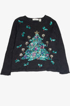 Vintage Black Ugly Christmas Pullover 61827