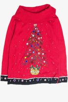 Vintage Red Ugly Christmas Pullover 61828