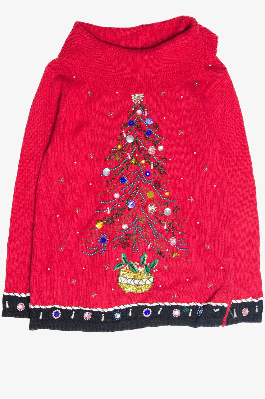 Vintage Red Ugly Christmas Pullover 61828
