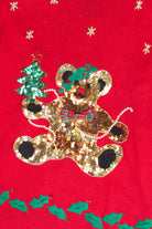 Vintage Red Ugly Christmas Pullover 61830