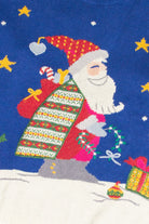 Vintage Blue Ugly Christmas Pullover 61832
