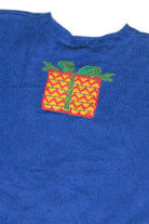 Vintage Blue Ugly Christmas Pullover 61832