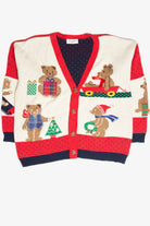 Vintage Red Ugly Christmas Cardigan 61844
