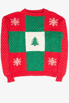Vintage Red Ugly Christmas Pullover 61847