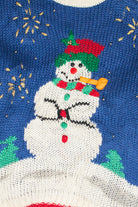Vintage Blue Ugly Christmas Pullover 61853