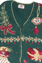 Vintage Green Ugly Christmas Vest 61854