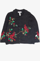Vintage Black Ugly Christmas Cardigan 61856