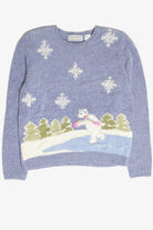 Vintage Blue Ugly Christmas Pullover 61861