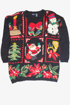 Vintage Black Ugly Christmas Pullover 61862