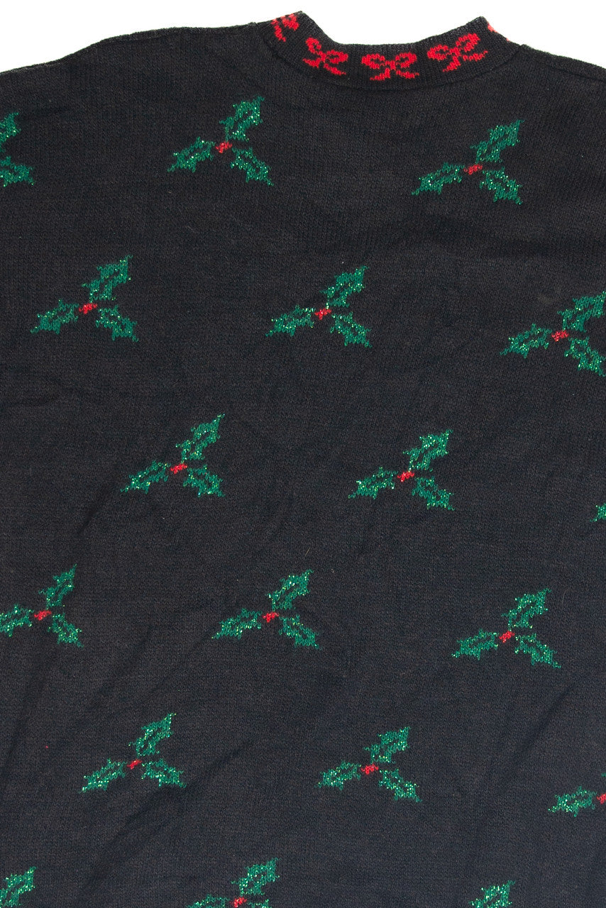 Vintage Black Ugly Christmas Pullover 61864