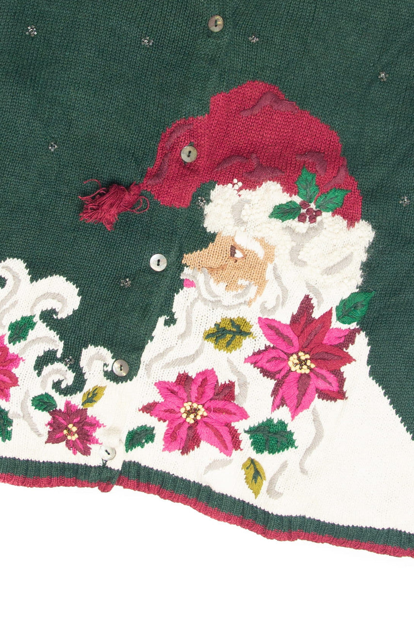 Vintage Green Ugly Christmas Cardigan 61868