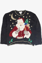 Vintage Black Ugly Christmas Pullover 61871