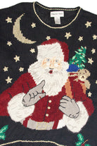 Vintage Black Ugly Christmas Pullover 61871