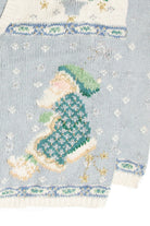 Vintage Blue Ugly Christmas Cardigan 61876