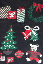 Vintage Black Ugly Christmas Pullover 61890