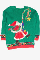 Vintage Green Ugly Christmas Pullover 61893