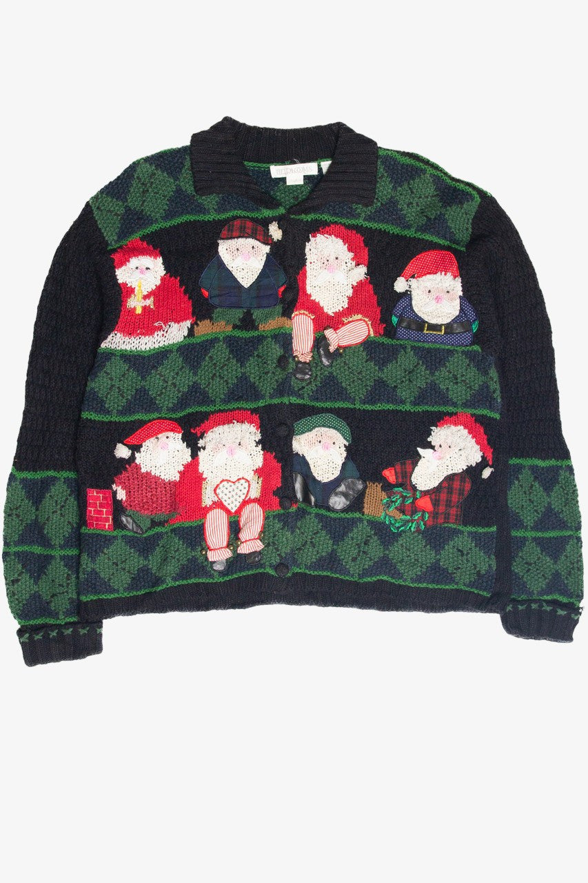 Vintage Black Ugly Christmas Cardigan 61902