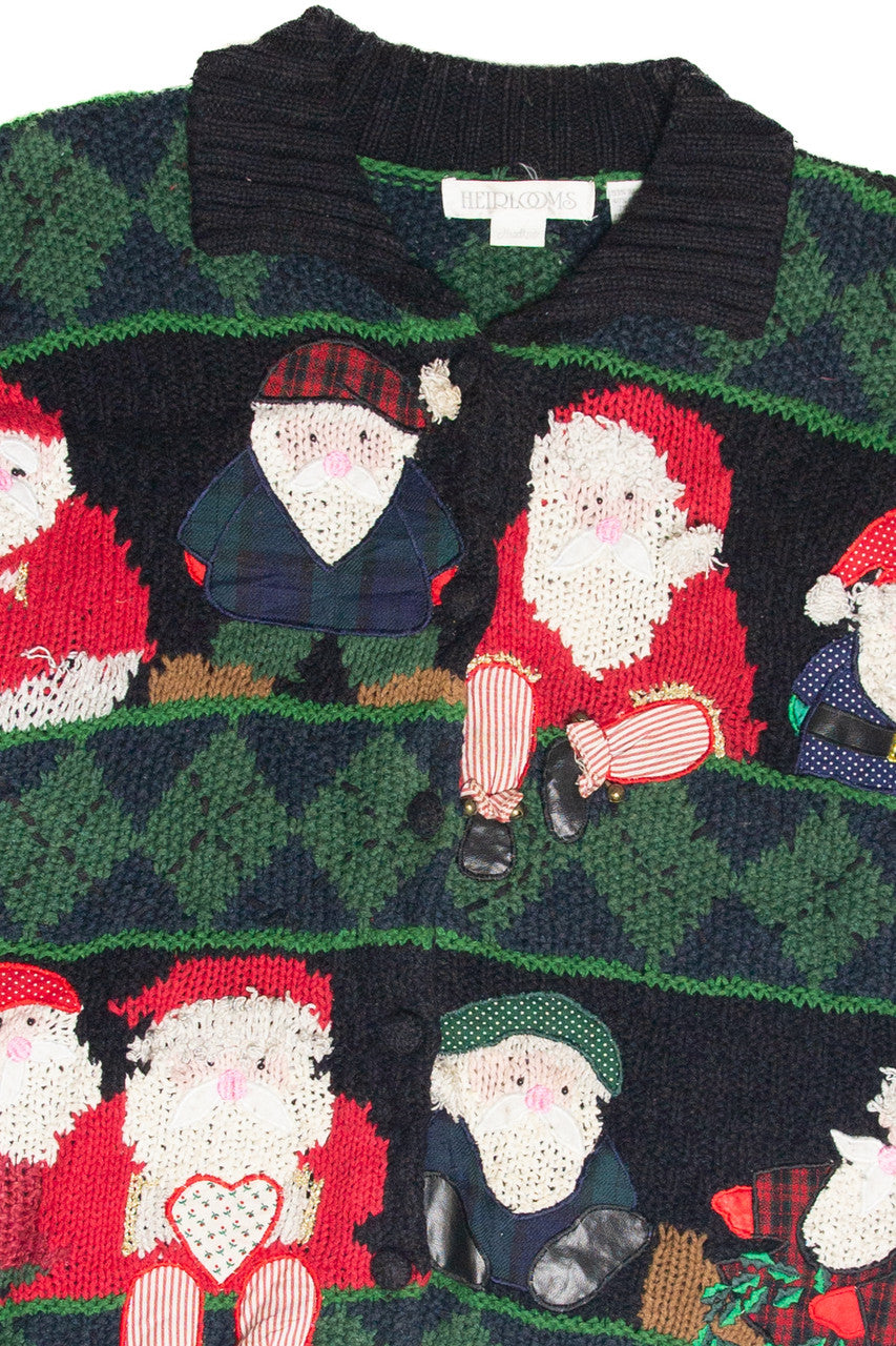 Vintage Black Ugly Christmas Cardigan 61902