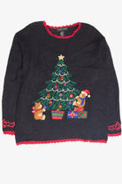 Vintage Black Ugly Christmas Pullover 61903