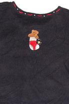 Vintage Black Ugly Christmas Cardigan 61925