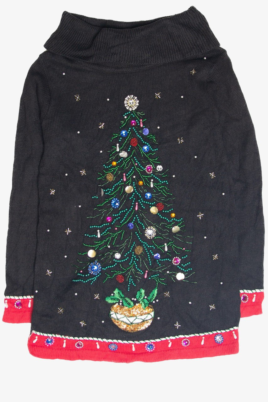 Vintage Black Ugly Christmas Pullover 61934