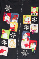 Vintage Black Ugly Christmas Cardigan 61936