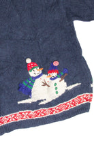 Vintage Blue Ugly Christmas Pullover 61943