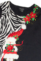 Vintage Black Ugly Christmas Pullover 61947