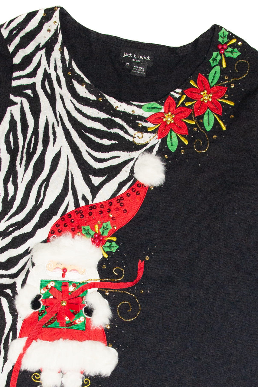 Vintage Black Ugly Christmas Pullover 61947
