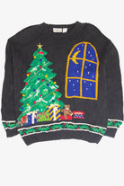 Vintage Black Ugly Christmas Pullover 61951