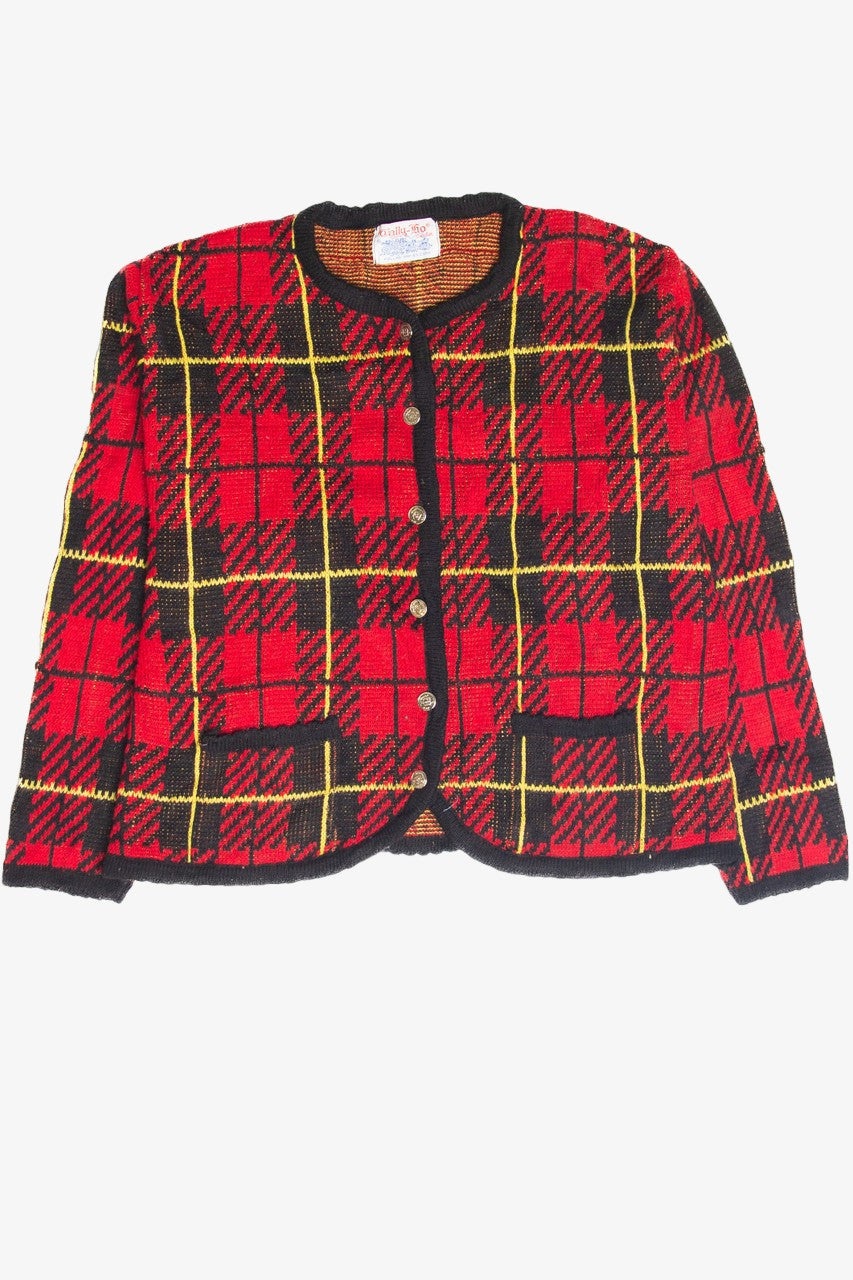 Vintage Red Ugly Christmas Cardigan 61965
