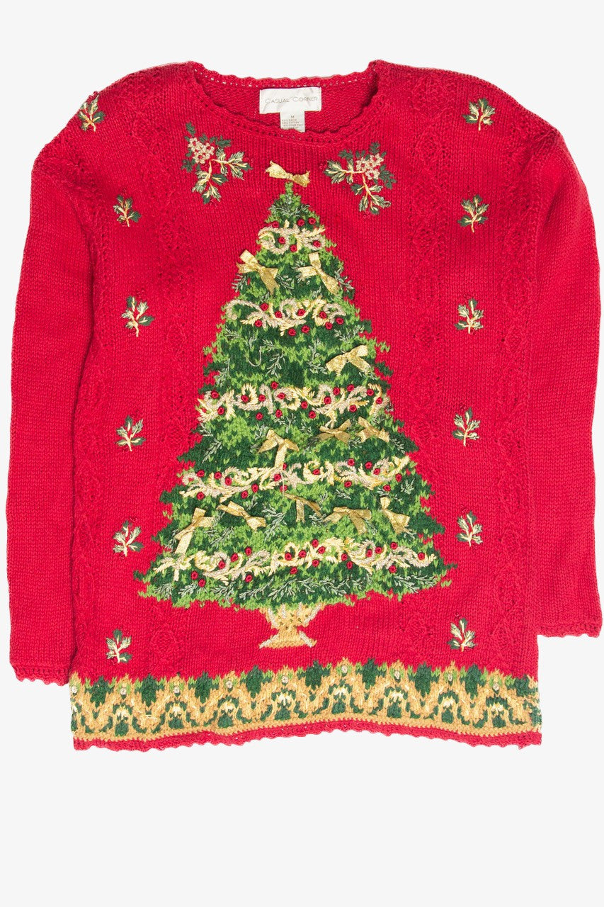 Vintage Red Ugly Christmas Pullover 61966