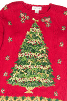 Vintage Red Ugly Christmas Pullover 61966