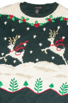 Vintage Green Ugly Christmas Pullover 61970