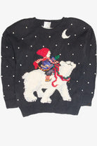 Vintage Black Ugly Christmas Pullover 61971