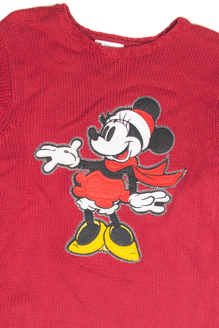 Red Minnie Mouse Christmas Pullover 61973