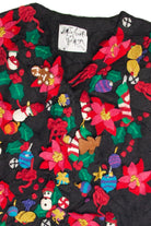 Vintage Black Ugly Christmas Vest 61977