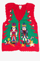 Vintage Red Ugly Christmas Vest 61982