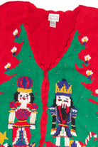 Vintage Red Ugly Christmas Vest 61982