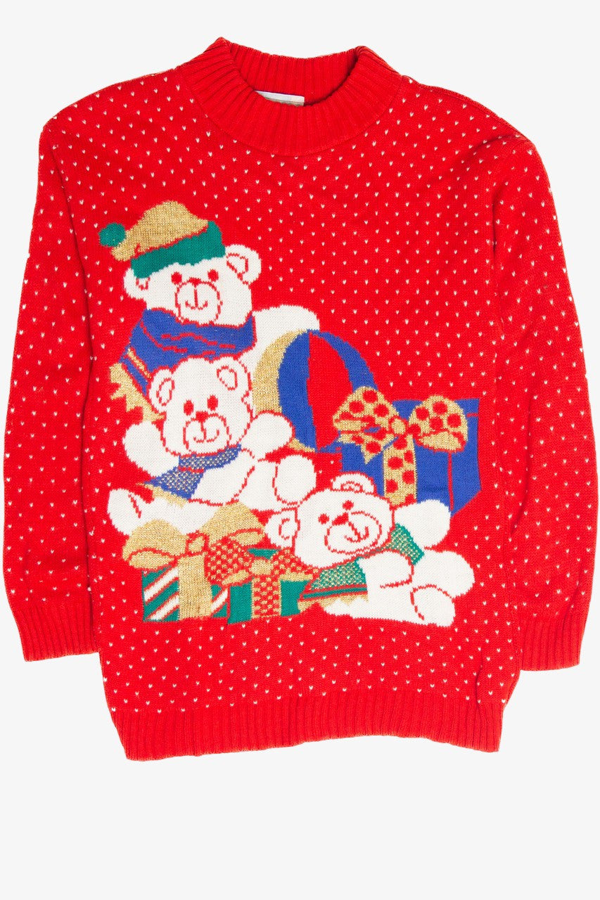 Vintage Red Ugly Christmas Pullover 61986