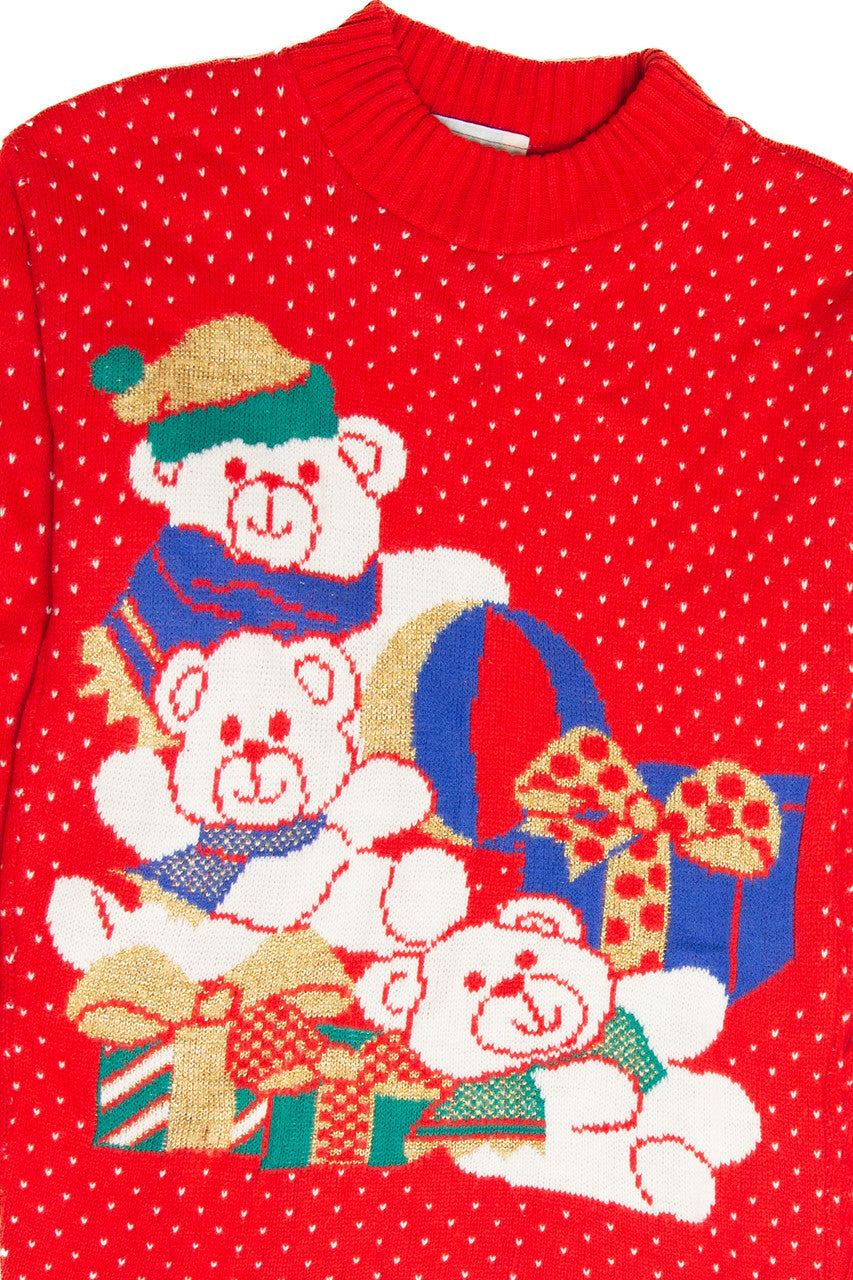 Vintage Red Ugly Christmas Pullover 61986