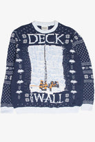 Recycled Game Of Thrones "Deck The Wall" Ugly Christmas Sweater