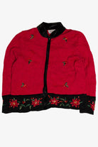 Red Holly Ugly Christmas Cardigan 62007
