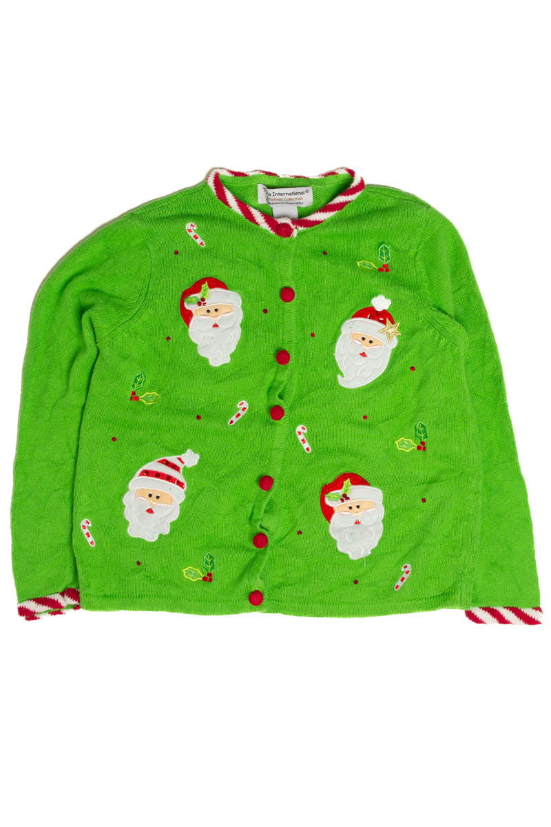 Bright Green Ugly Christmas Sweater 62009