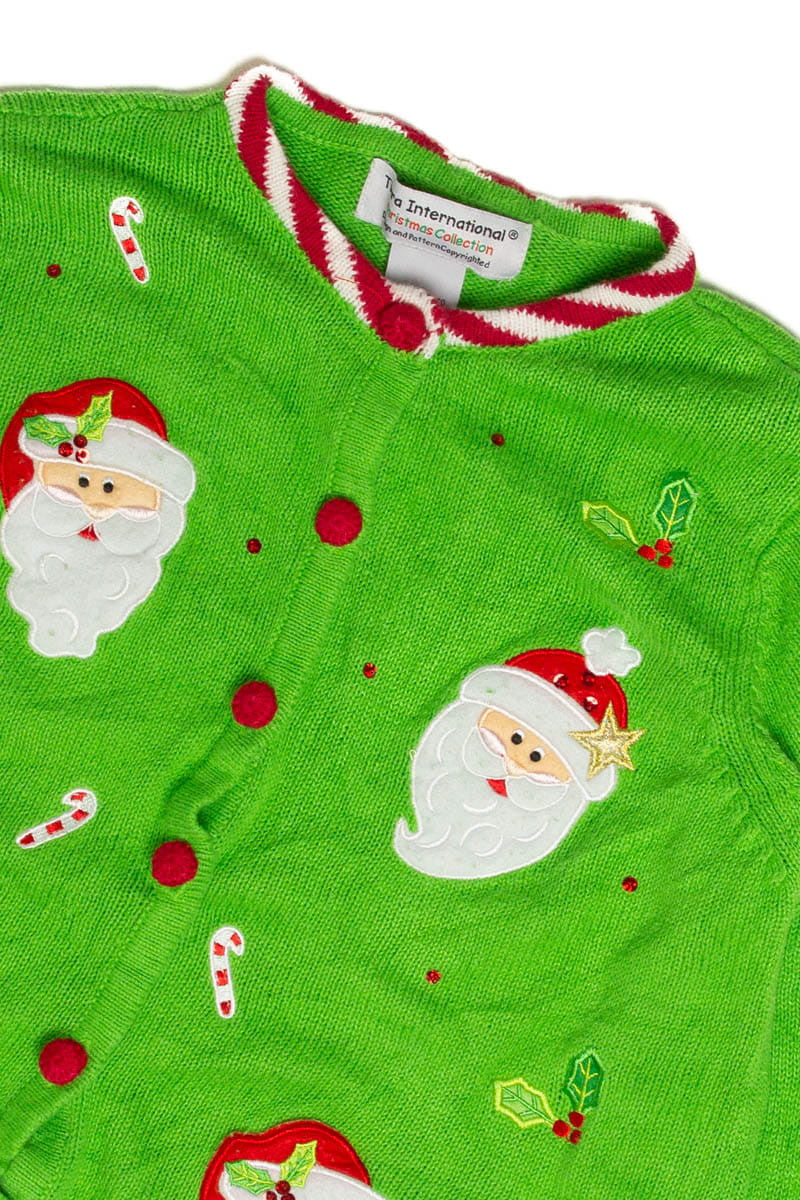 Bright Green Ugly Christmas Sweater 62009